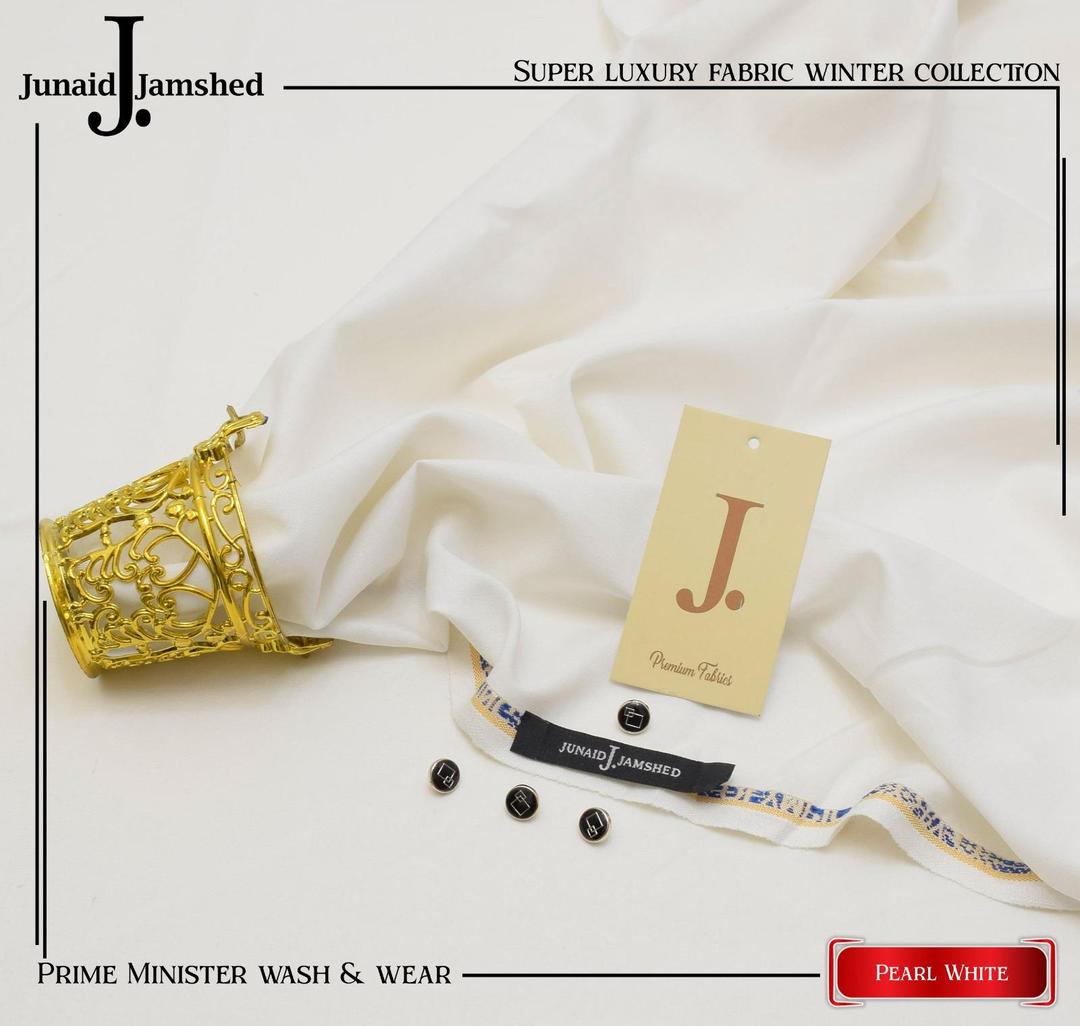 Men Unstitched Wash & Wear Plain Suit