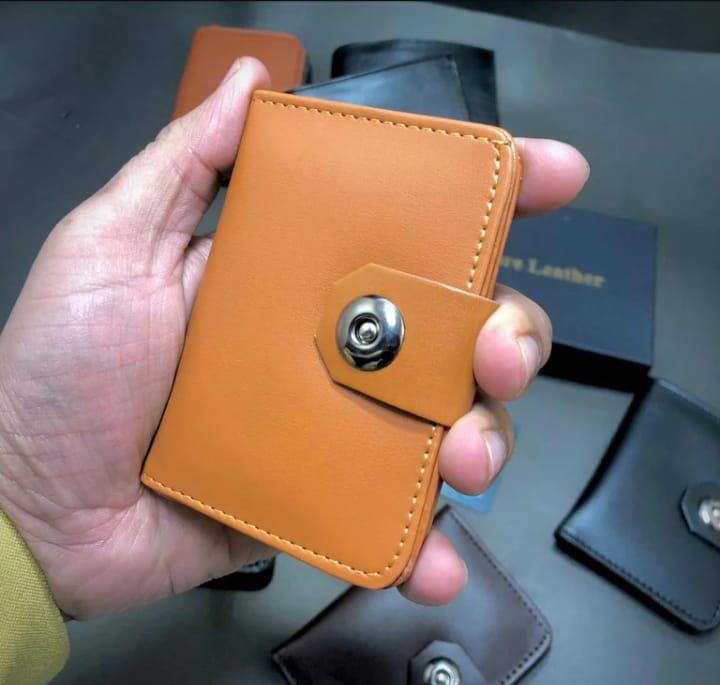 Men leather Wallet - 1 Pc in Multiple Colors