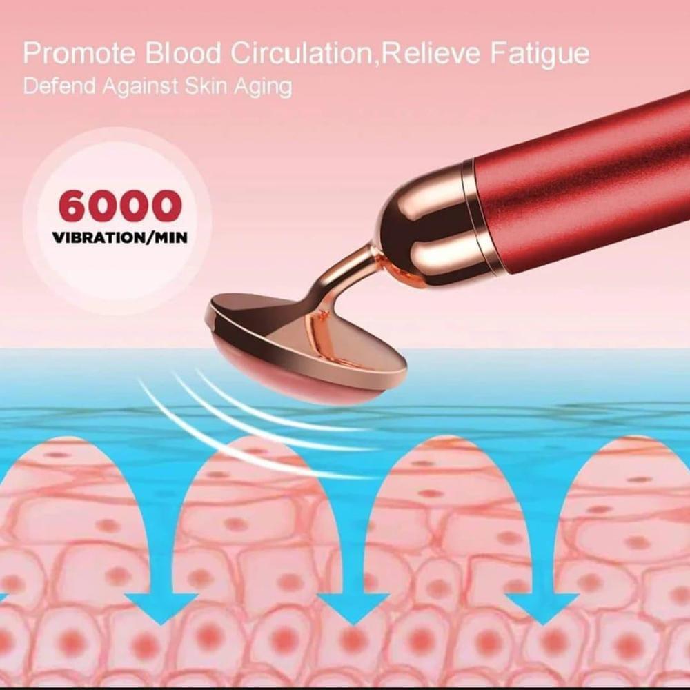 Vibrating And Massaging Jade Roller