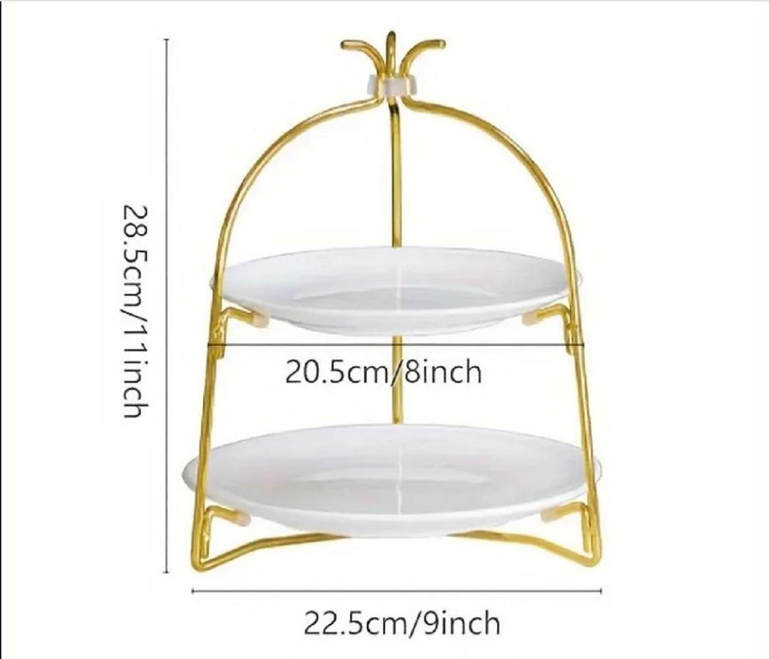 Golden Iron Organizer - 1 Pcs Storage Solution for Convenient Organizer