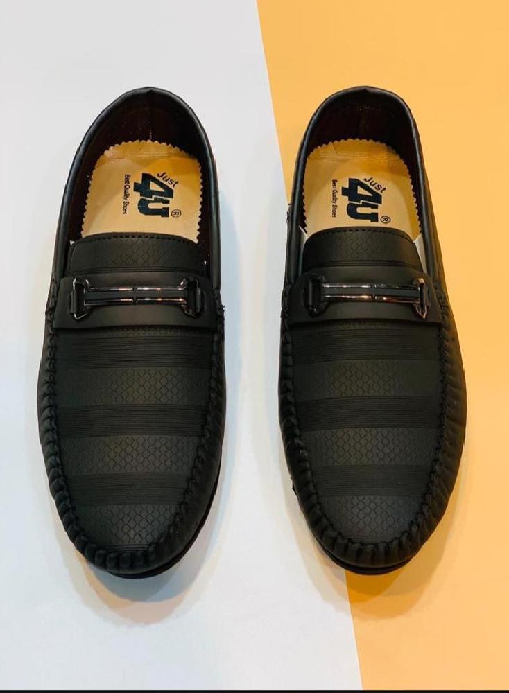 Men Black Loafers